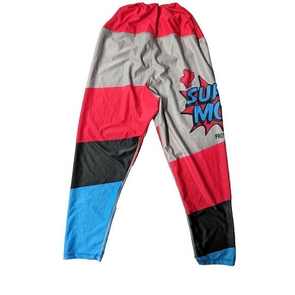 Warrior Appareal "Super Mom" Leggings Women's Size Large - Picture 2 of 7